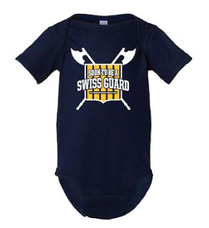 Onesie &quot;Soon to be a Swiss Guard&quot;