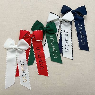 SEAS Moonstitch Ribbon Hair Bow