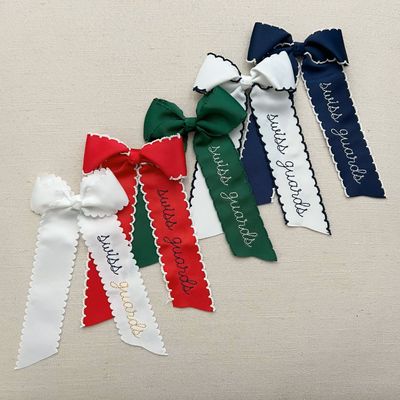 Swiss Guards Moonstitch Clip Hair Bows
