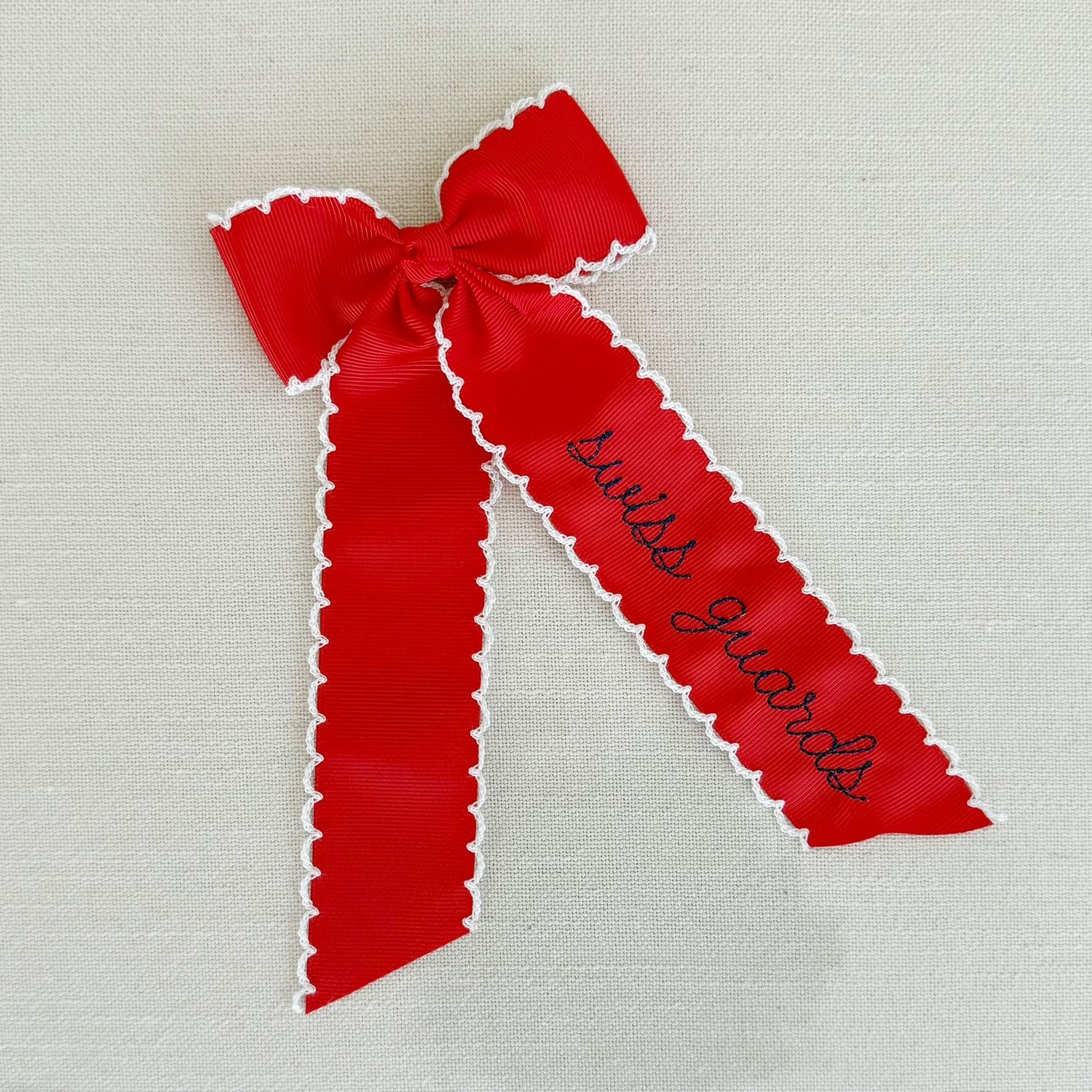 Red Swiss Guard Bow