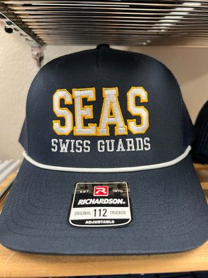 Navy blue “Trucker” Ball cap