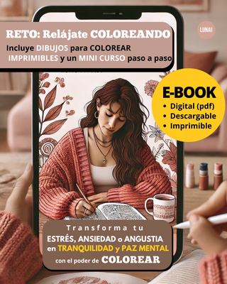 RETO: Relájate coloreando (E-BOOK DESCARGABLE)