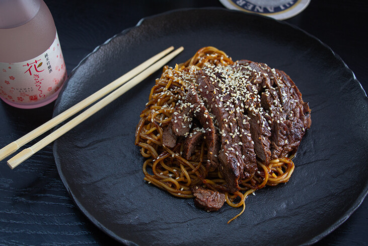 Beef lo Mein