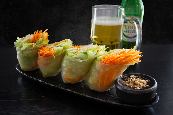 Crispy Shrimp Summer Rolls