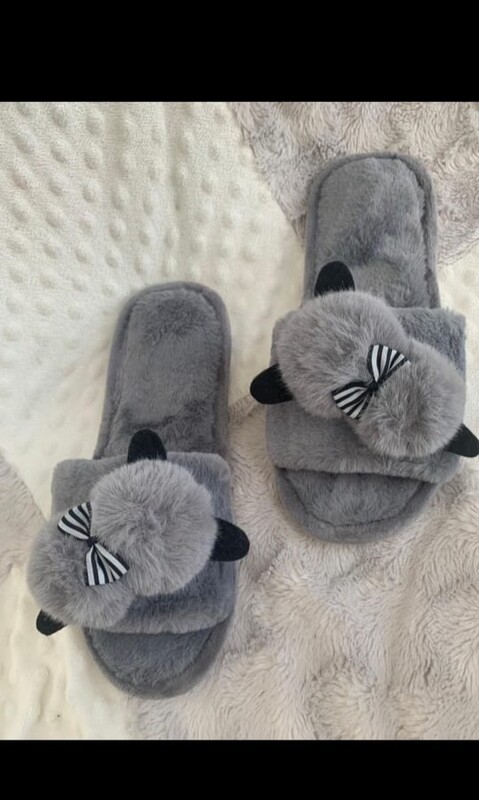 PANTUFLAS GATO FELIZ