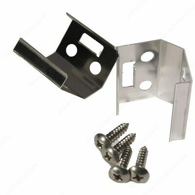 Clips for Surface Mounting Corner Bracket