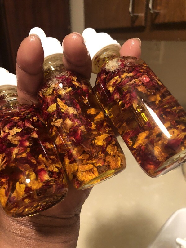2oz Rose/Orange Radiant Face And Body Oil