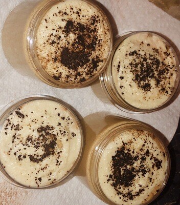 Foaming Whipped Honey Vanilla Scented Cappuccino Body Scrub /Whipped Shea Butter 4oz $9 8oz $15