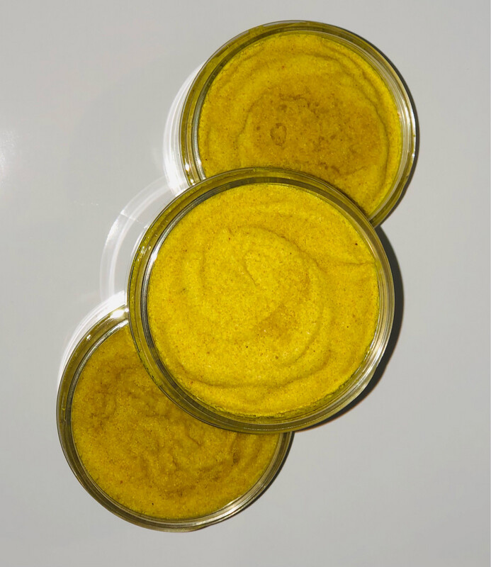 Foaming Whipped Turmeric Body Scrub 4oz $9 8oz $15