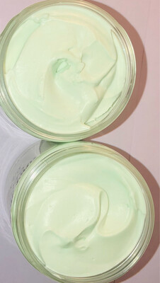 Apple/pear Scented Whipped Shea Butter/Foaming Whipped Body Scrub 4oz $9 8oz $15