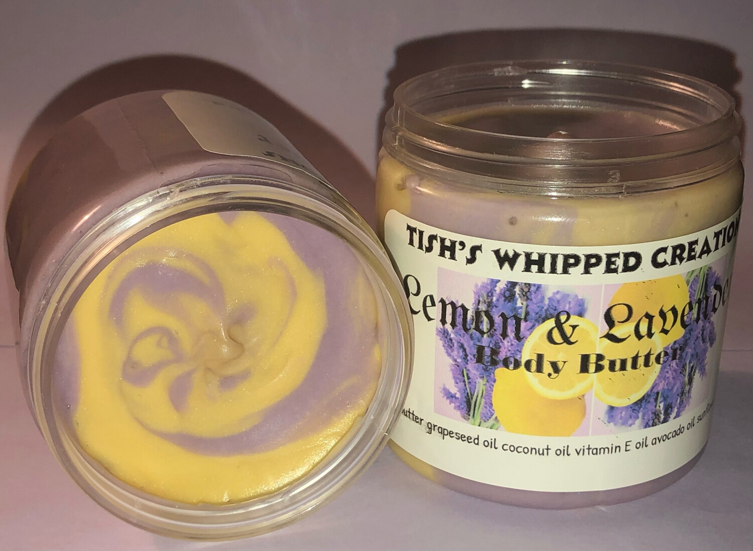 Lemon &amp; Lavender Scented Whipped Body/Foaming Whipped Body Scrub 4oz  $9  8oz $15