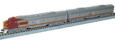 &quot;N&quot; KATO EMD E8/9 Powered A &amp; B Unit Set Santa Fe #84L &amp; #84A