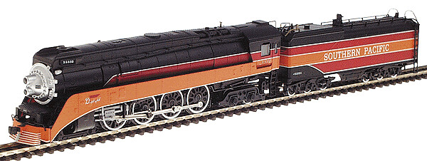 "N" Southern Pacific Daylight 4-8-4 Steam Locomotive "4450"