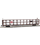 N Scale 89&#39; Tri-level Open Auto Rack Southern