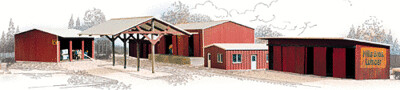N Scale Walthers Cornerstone Mills Bros. Lumber Wholesaler