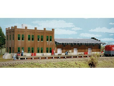 N Scale Walthers Cornerstone Water Street Freight Terminal