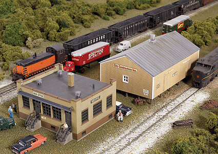 N Scale Walthers Cornerstone Yard Office &amp; Shed