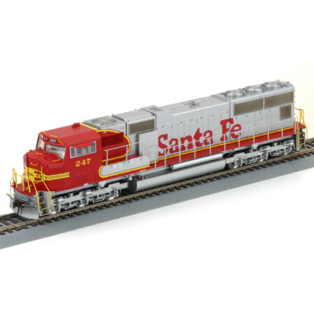 &quot;HO&quot; Athearn Genesis SD75M Santa Fe #241