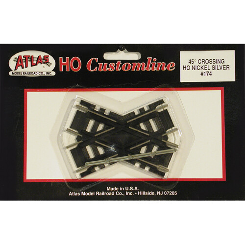 HO 45 Degree Crossing