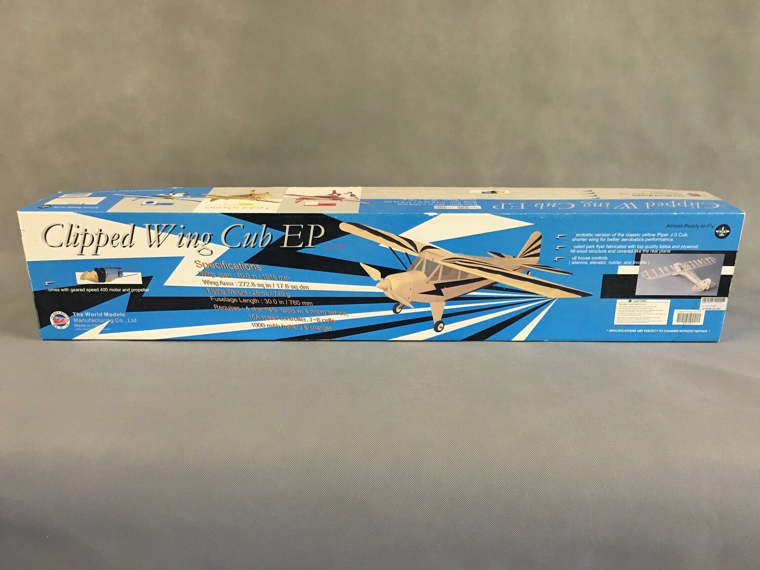 Clipped Wing Cub EP RC Plane The World Models