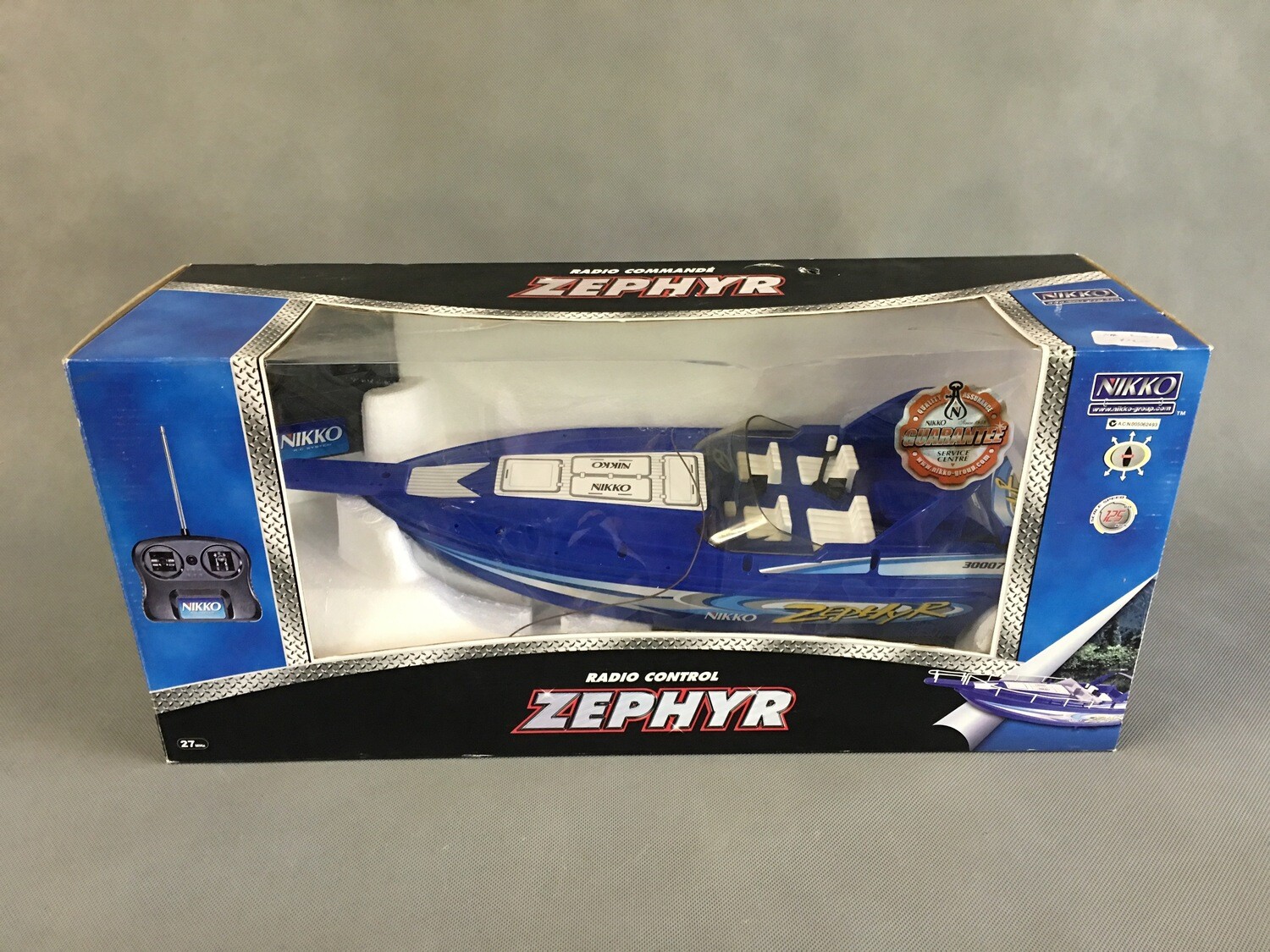 Nikko Remote Control Electric Speed Boat Zephyr