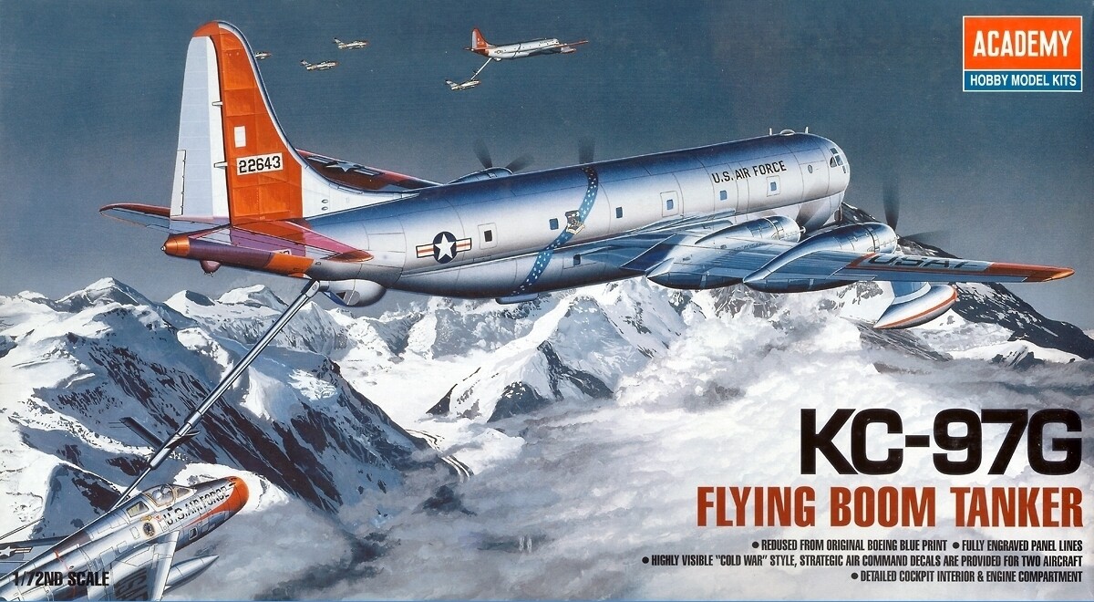 1:72 Scale KC-97G Flying Boom Tanker #1605