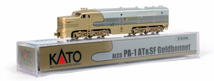KATO N ALCO Pa1 Santa FE ATSF DC LED Kat176053ldcc for sale online 