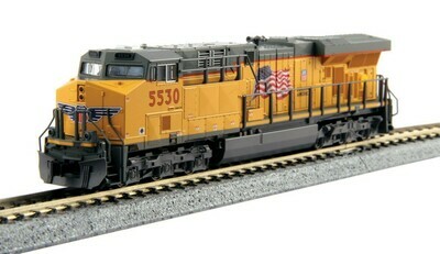 Kato &#39;N&#39; GE ES44AC GEVO UP #5530
