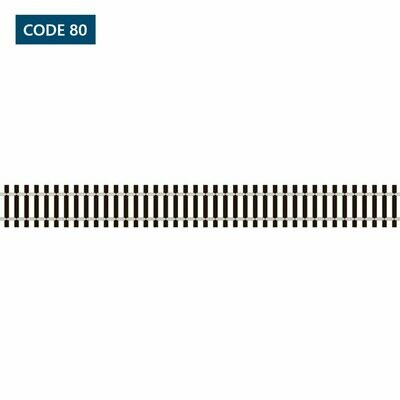 N Scale Code 80 Flex Track - Wooden Sleepers