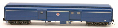 70&#39; Hwt. Express Baggage Missouri Pacific 2 pk #754, #757 6 wheel trucks