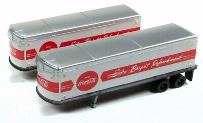 N Scale AeroVan Trailer 1940&#39;s/50&#39;s - Coca-Cola