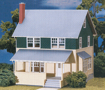 N Scale Kate&#39;s Colonial Home Kit