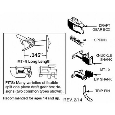 &#39;N&#39; Universal Coupler- Long T shank