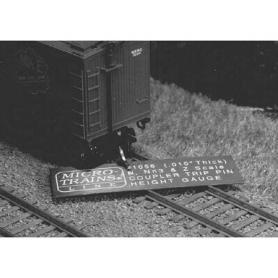 &#39;N&#39; Coupler Trip pin height gauge