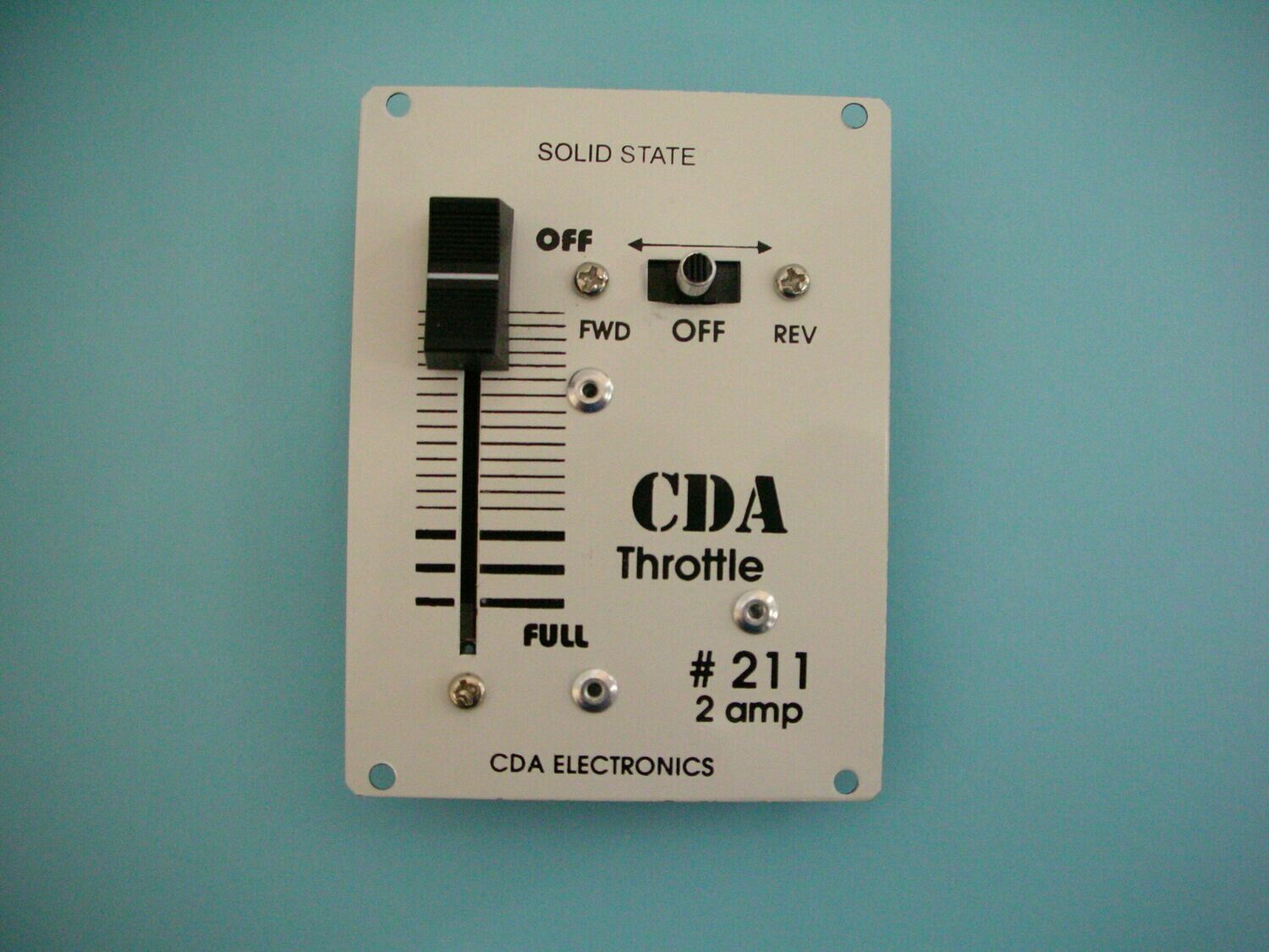 #211 2 AMP Panel Mount Throttle