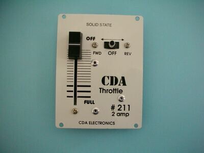 #211 2 AMP Panel Mount Throttle