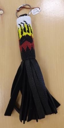 Beaded Keychain Bearclaw