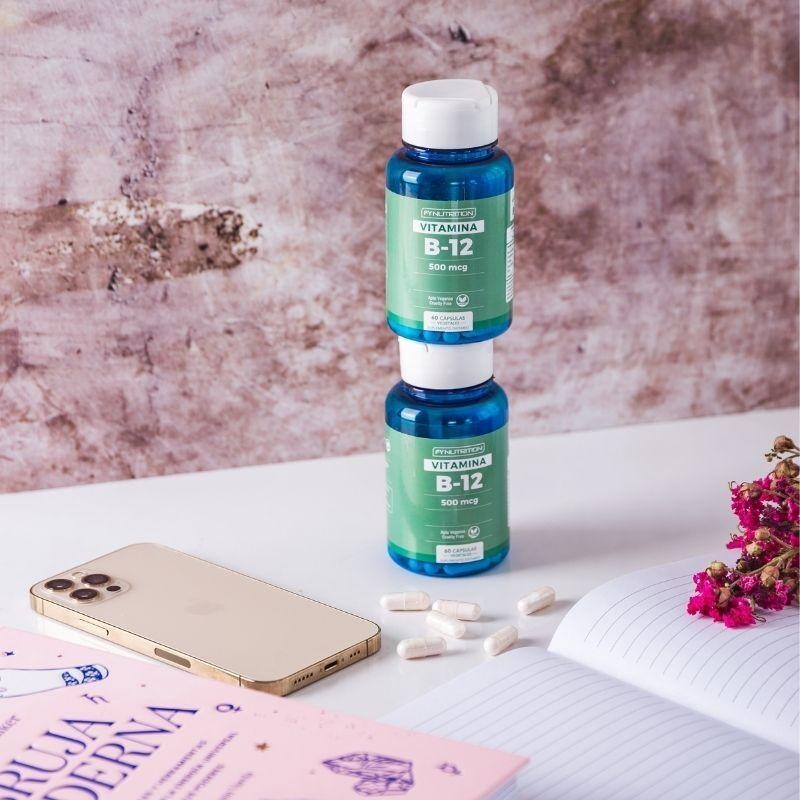 VITAMINA B-12 X60cap. 500.mcg