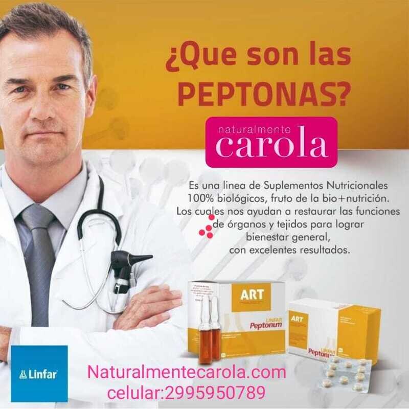 PEPTONAS DE LINFAR env. gotas