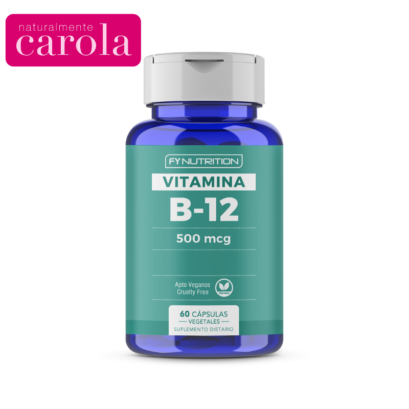 VITAMINA B-12 X60cap. 500.mcg