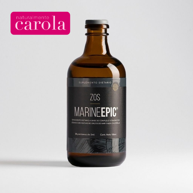 MARINE EPIC suplemento de huevas de erizo de mar y algas chlorella (clorofila +complejo Vit.) 100ml