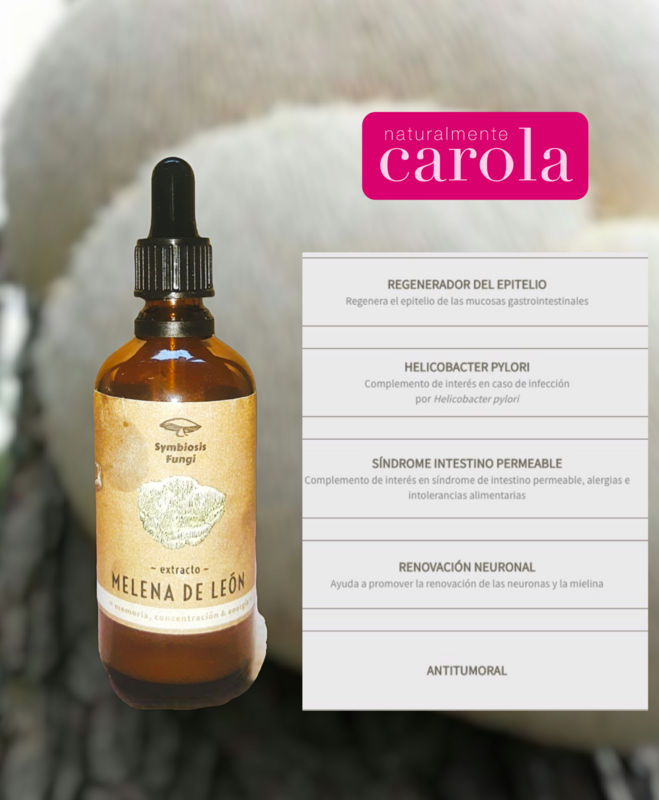 MELENA DE LEON HONGOS MEDICINALES: doble extracto 100ml. Orgánico
