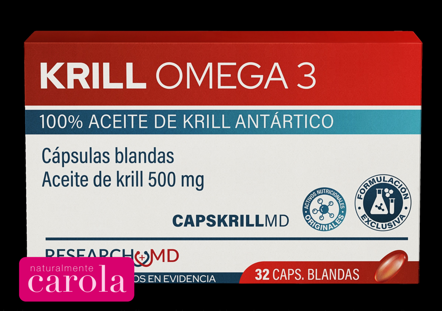 Aceite De Krill Antártico, Suplemento De Omega3