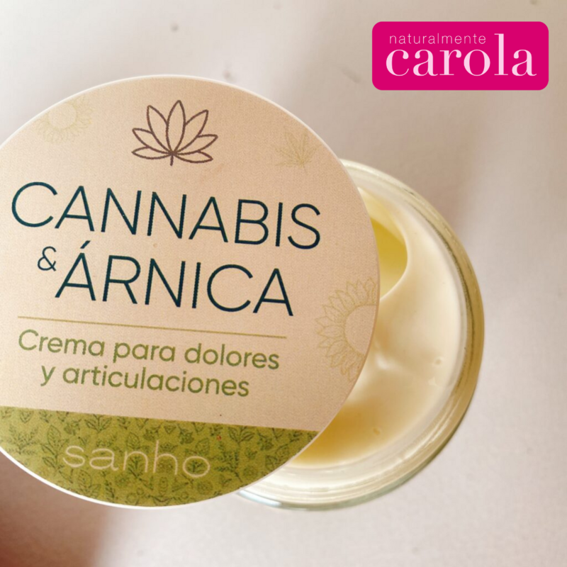 CREMA ORGANICA DE CANNABIS + ARNICA 50gr.