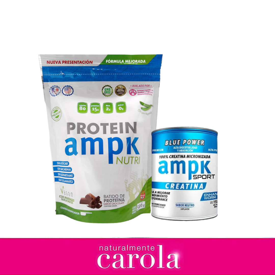PROTEINA VEGANA+ CREATINA MICRONIZADA 100% PURA