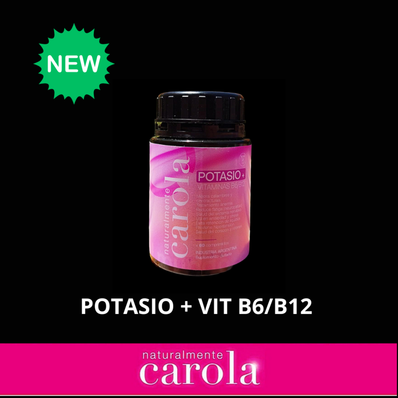 POTASIO CITRATO 600mg + VIT B6/B12 x60 comp.