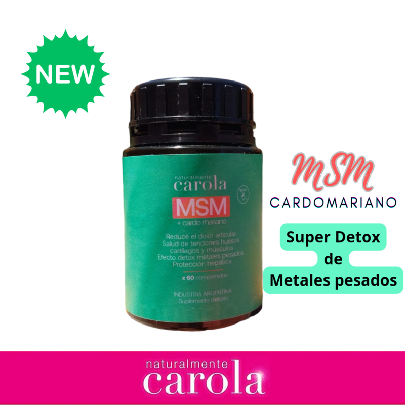 MSM + CARDO MARIANO x 60comp.