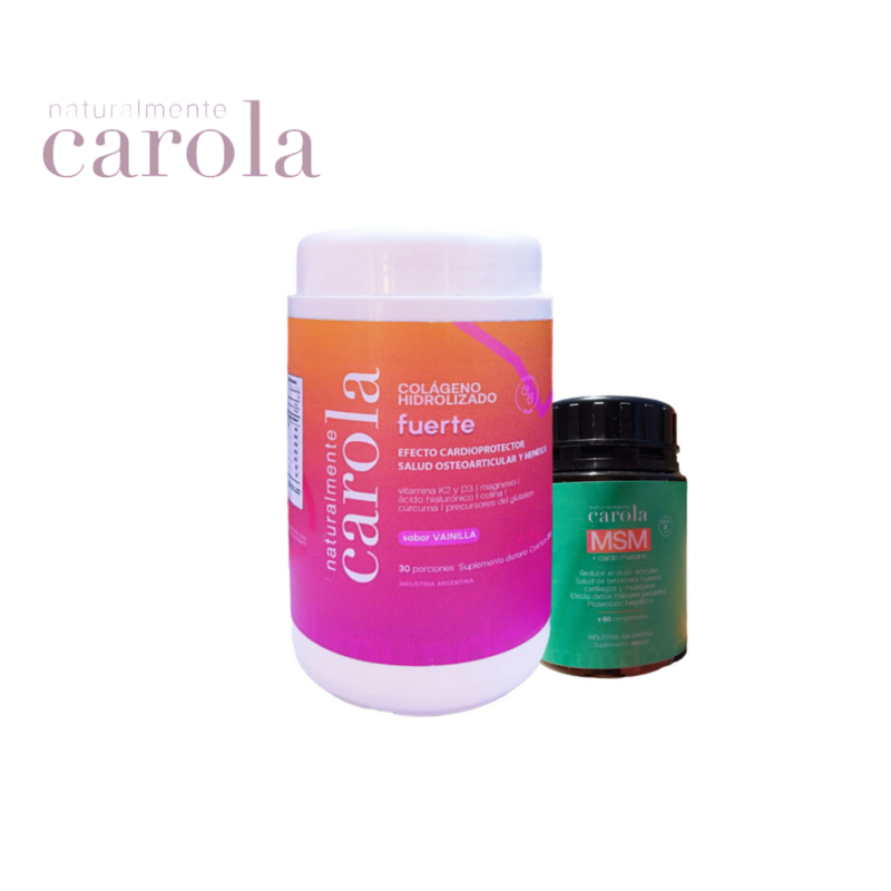 COMBO COLAGENO FUERTE + MSM CARDOMARIANO