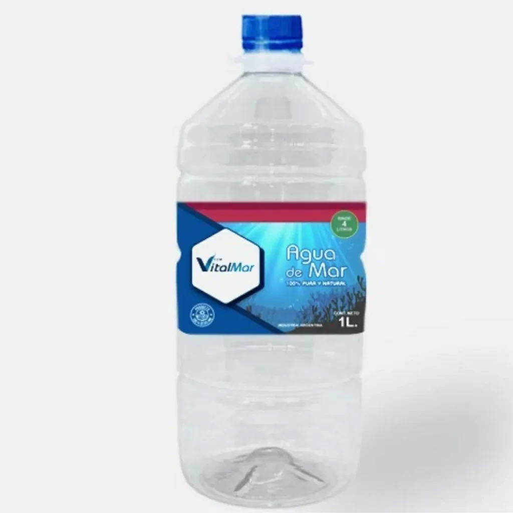 AGUA DE MAR PranaMar. Solucion salina al 35%. 5 litros