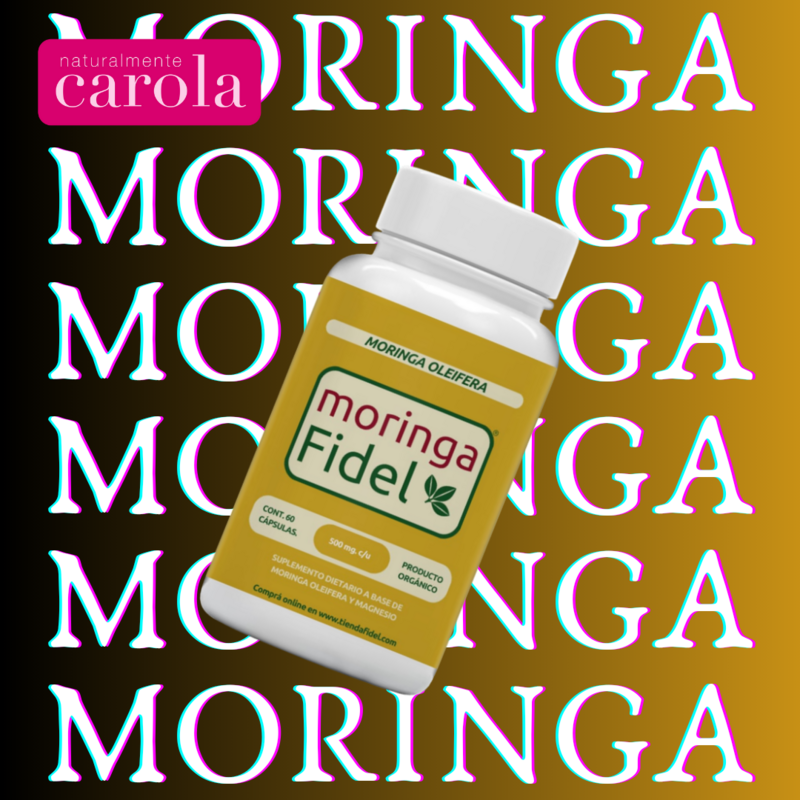 MORINGA ORGANICA 500mg x cap.